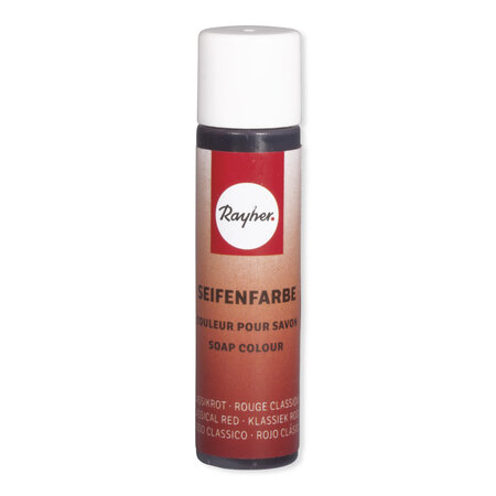 Couleur pour savon  rouge classique  Boite 10ml