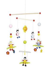 Mobile en bois 3D Abeilles Et Coccinelles - Goki