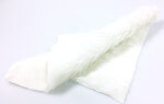 Coupon textile Fausse Fourrure Blanche 29x29cm