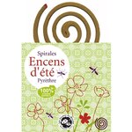 40 spirales d'encens naturel anti-moustiques 7h
