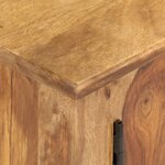 vidaXL Meuble TV 115 x 30 x 42 cm Bois solide
