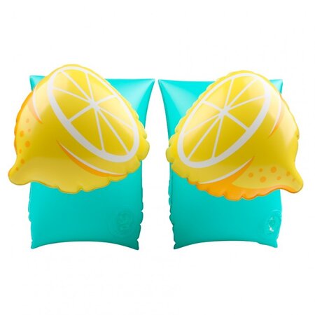 Brassards gonflables de natation enfants 3-6 ans  flotteurs piscine  imprimé citron
