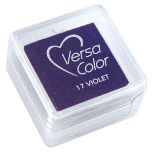 Tampon encreur "Versacolor" violet 2 5x2 5 cm