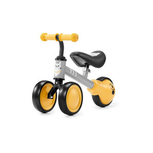 Kinderkraft Mini Velo Draisienne Cutie Jaune - 3 Roues - Des 1 An