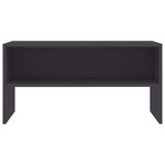 vidaXL Meuble TV Gris 80 x 40 x 40 cm Aggloméré