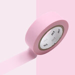 Masking tape mt 1 5 cm uni pastel rose