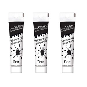 Gel colorant alimentaire noir 60 g