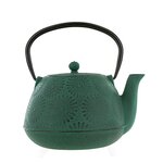 Théière en fonte Hanami vert émeraude - 1 2 L