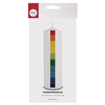 Feuille de cire Kit Arc - en - ciel  10x5cm  10coul. assort.  10 pces