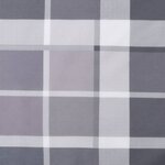 vidaXL Coussin de canapé palette Motif à carreaux gris 70x40x10 cm