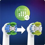 Oral-b precision clean brossette avec cleanmaximiser  8