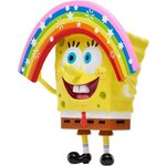 Figurine Bob l'Eponge de collection - Taille 20 cm - Masterpiece MEMES - Rainbow SpongeBob