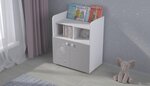 Commode à langer POLSKA AMIS ZEN BLANC-GRIS