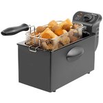 Bestron Friteuse avec Cold Zone 3 5 L 2000 W AF357B