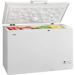 Haier hce519f - congélateur coffre - 519l - froid statique - l165 x h84 5 cm - blanc