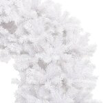 vidaXL Arche d'arbre de Noël Blanc 270 cm