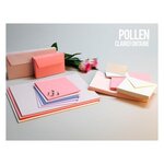 Paquet de 25 cartes simples 210g 160x160 blanc clairefontaine