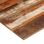 vidaXL Dessus de table rectangulaire 60x100 cm 15-16 mm Bois récupéré