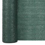vidaXL Filet brise-vue Vert 3 6x10 m PEHD 75 g/m²