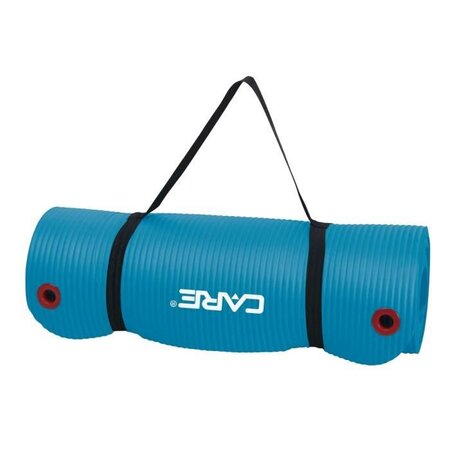 CARE Natte de Gym 183 X 61 X 0.15 cm Roulé avec oeillets