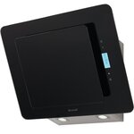 Hotte murale BRANDT BHV6661B L 60 cm - Noir - Évacuation / Recyclage - 524 m3 air/h - 61dB - 3 vitesses