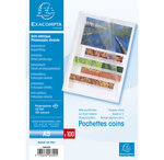 Sachet 100 Pochettes Polypropylène Lisse 12/100e - A5 - X 10 - Exacompta