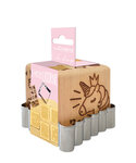 Tampon Biscuit Bois "Licorne" + Découpoir