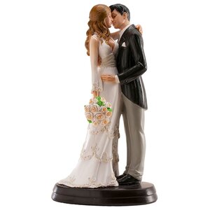 Figurine gâteau de mariage Maria et Juan 18 cm - Dekora