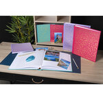 Album Photo Livre 30 Pages Blanches - Framboise - Exacompta