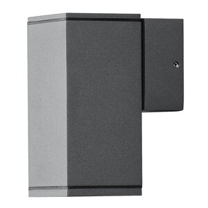 Konstsmide applique murale monza simple carrée gris foncé