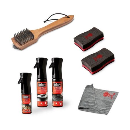 WEBER Kit de nettoyage barbecue charbon émaillé