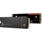 Disque SSD Interne - SEAGATE - FireCuda 530 Heatsink - 4To - PCI Express 4.0 x4 (NVMe)