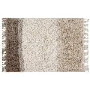 Tapis laine dégradé - naturel - 200 x 300 cm
