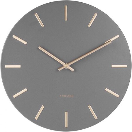 Horloge moderne métal charm 30 cm