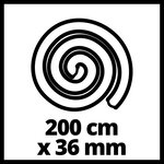 Einhell aspirateur déchets secs et humides sans fil te-vc 18/10li-solo