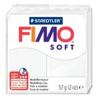 Lot de 10 pains de 57 g de pâte à modeler FIMO Soft dont 1 Effect couleurs assorties