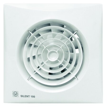 Aérateur ultra silencieux 100m3h extra plat clapet anti retour