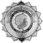 Pièce de monnaie en argent 5 dollars g 62.2 (2 oz) millésime 2023 phil lewis lion of the 5th chakra