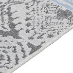 vidaXL Tapis Rose et aqua 100x200 cm Coton