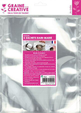 Sachets pour bainmarie 6 pièces