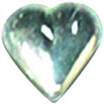 Strass thermocollant coeur 6 5x7mm Cristal 24 Pièces