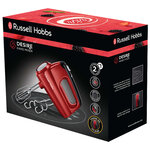 Russell hobbs mixeur manuel desire rouge 350 w