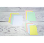 Étui De 100 Fiches - Bristol Quadrillé 5x5 Perforé 125x200mm - Couleurs Assorties - X 12 - Exacompta