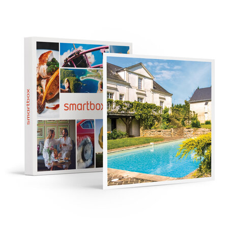 SMARTBOX - Coffret Cadeau Séjour au calme en famille avec balades à vélo  entre Le Mans et Tours -  Séjour