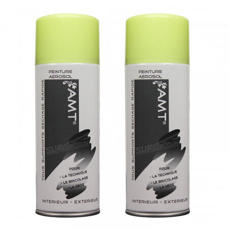 Lot de 2 bombes de peinture - luciole- amt
