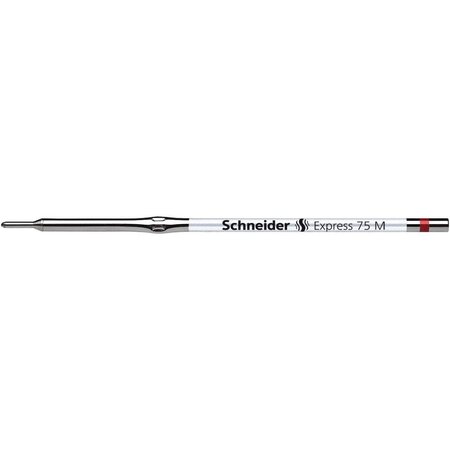 Recharge express 75 pointe moyenne rouge x 10 schneider