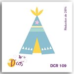 Mini matrice de découpe Tipi 5 x 5 cm
