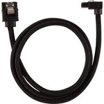 CORSAIR Câble gainé Premium SATA 6Gbps Noir 60cm 90° - (CC-8900282)