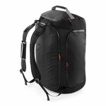 Sac de voyage - sac de sport transformable sac à dos - QX560 - Noir - 60 LITRES