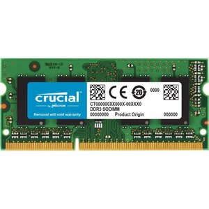 CRUCIAL MÉMOIRE PC - DDR3L - 8GB - 1600 - SODIMM - 1,35V/1,5V